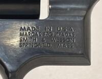 Smith & Wesson Model 29-10 .44 Magnum Engraved 4" Revolver, Walnut Grips, Blue Finish, Case - 12