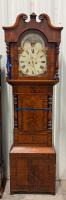 Antique J. Lowe Longcase Clock, Circa 1820&ndash;1840, Darwen, England 90&rdquo;x24&rdquo;x10&rdquo;