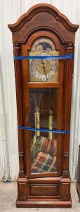 Emperor Grandfather Clock with Triple Chime and Moon Phase Dial