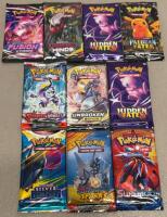 Lot Of 10 Pok&eacute;mon Booster Packs Reproduction Replicas