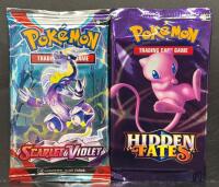 Lot Of 10 Pok&eacute;mon Booster Packs Reproduction Replicas - 2
