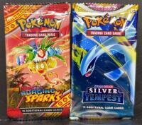 Lot Of 10 Pok&eacute;mon Booster Packs Reproduction Replicas - 5