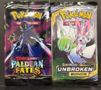 Lot Of 10 Pok&eacute;mon Booster Packs Reproduction Replicas - 3