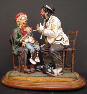 Vanmark "Doc" Clowning in America Figurine by Chuck Oberstein, 1998, Limited Edition