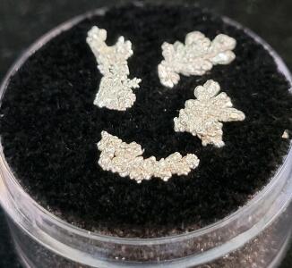 .85g .999 Fine Silver Crystal Specimens