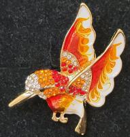 (2) Beautiful Hummingbird Pins - 3