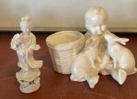 Decorative Figurine Lot: 5-Piece Set with Animal and Classical Themes ( R12 ) - 2