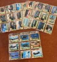 1991 Pro Set Desert Storm Trading Cards Collection w/ Military Leaders Vehicles & Aircraft Binder