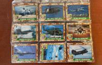 1991 Pro Set Desert Storm Trading Cards Collection w/ Military Leaders Vehicles & Aircraft Binder - 2