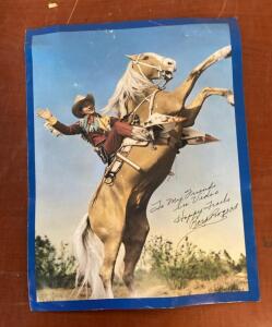 Roy Rogers Collection 1991 Republic Pictures Promotional Brochure/Poster, VHS Titles & Poster Offer