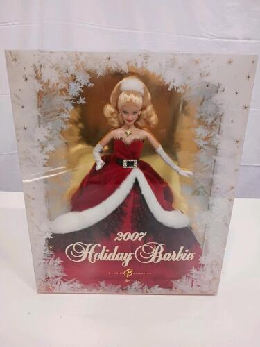 2007 Holiday Barbie Collector Doll by Mattel, Mint in Box, Model L8133, Special Edition