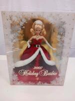 2007 Holiday Barbie Collector Doll by Mattel, Mint in Box, Model L8133, Special Edition - 2