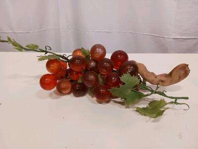 Vintage Murano Glass Grape Cluster
