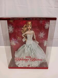 2008 Holiday Barbie Doll &ndash; Collector's Edition, Silver Gown, 20th Anniversary