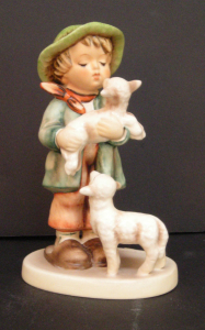 Goebel Hummel Shepherd's Boy Porcelain Figurine, West Germany 1981, Hand Painted, 4.75" ( R12 )