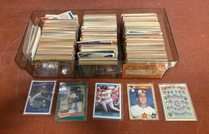 Large Vintage Baseball Card Collection &ndash; 700 Cards, Topps/Donruss/Upper Deck, Griffey Jr., Ryan, Ripken ( SP6 )