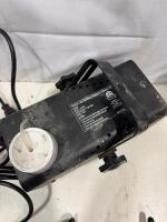 Assorted Two-Way Radios Midland GXT, Motorola T5000, Cobra MicroTalk, Fog Machine, Radar Detector, Mini Amp - 2