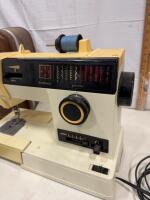 Singer Imperial Electric Sewing Machine with Case and Foot Pedal, Multiple Stitch Patterns - 4