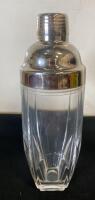 14 oz Glass Cobbler Cocktail Shaker with Built-in Strainer and Stainless Steel Cap (R12 ) - 2