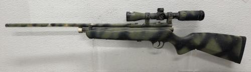 Camouflage Synthetic Break-Barrel Air Rifle with Scope, Approx. 44" Length