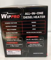 WIPPRO 8KW All-in-One Diesel Air Heater with LCD Display and Remote Control - 2