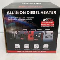 WIPPRO 8KW All-in-One Diesel Air Heater with LCD Display and Remote Control - 3
