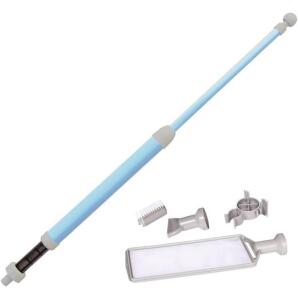 GAME Manual Pool & Spa Vacuum 18615-BB, 4ft Aluminum Pole, End Brush, Multiple Nozzles, Wall Mount QTY 2