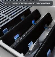 Stainless Steel Grill Grates & Porcelain-Enameled Flavorizer Bars for Weber Genesis II 300 Series - 3