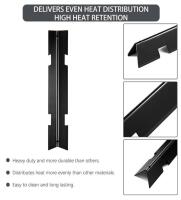 Stainless Steel Grill Grates & Porcelain-Enameled Flavorizer Bars for Weber Genesis II 300 Series - 5