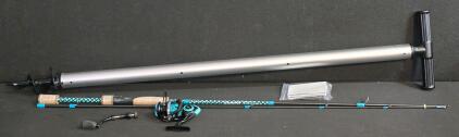 Buzzlett 47.2" Sand Anchor & Sougayilang 7' Spinning Rod Combo
