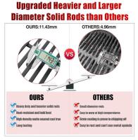Stainless Steel Grill Grates & Porcelain-Enameled Flavorizer Bars for Weber Genesis II 300 Series - 4