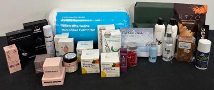 Self Care Goods &mdash; Queen Comforter, Skincare, Makeup, Haircare & More