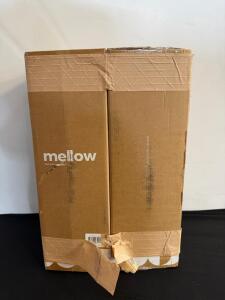 Mellow King Hotel Pillow, Set of 2, Microfiber Fill, Cotton Cover, Hypoallergenic, Boxed