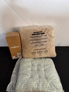 Mellow CloudAlign Adjustable Pillow Regular & Muddy Mat 31x21 Anti-Mud Entry Mat Sealed