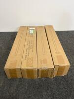 Heavy Duty Adjustable 29.5" Table Legs (4 Sets of 4)