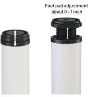 Heavy Duty Adjustable 29.5" Table Legs (4 Sets of 4) - 4
