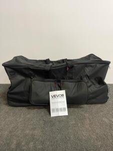 VEVOR Rolling 61-Key Keyboard Case with Wheels, 40.9" x 16.9" x 5.1" Interior $120 value