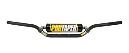 (2) Pro Taper SE Series 7/8" Standard Handlebars - CR High/Jet Black W/ ProTaper Grips
