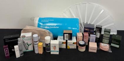 Self Care Goods &mdash; Queen Comforter, Skincare, Makeup, Haircare & More