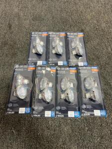 GE Reveal LED MR16 GU5.3 7.5W 12V 450 Lm 2700K Indoor Floodlight Bulbs, 2-Pack, UL Listed