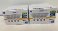 (2) GE Classic LED PAR38 Outdoor Spotlight Bulbs, 15W (90W Eq), 1250 Lumens, Warm White, Dimmable, 4 Pack
