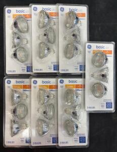 GE Basic LED MR16 6W Indoor Floodlight, GU5.3 Base, 12V, Warm White 3000K, 480 Lumens, 24 Bulbs