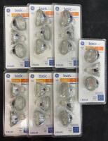 GE Basic LED MR16 6W Indoor Floodlight, GU5.3 Base, 12V, Warm White 3000K, 480 Lumens, 24 Bulbs