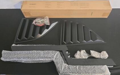 IKON MOTORSPORTS XE V4 Side Window Louvers for 2008-2023 Dodge Challenger