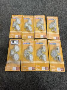 GE Relax LED MR16 Bulbs GU5.3 5W 400 Lumens 3000K Warm White Dimmable 12V (24 Bulbs, New)