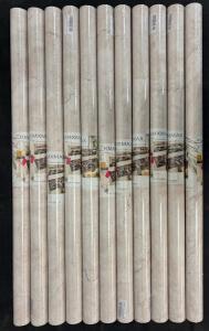 Ekmxmax 80-DLS8007-4 32"x157" Beige Marble Self-Adhesive Wallpaper 11 Rolls X004N8QLDB