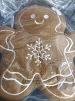 Christmas Decoration Bundle &ndash; LED Star Tree Topper, 4x6 ft Rug, Gingerbread & Snowflake Pillows - 5