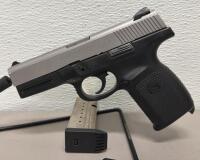 Smith & Wesson SW9VE 9mm Pistol, Stainless Slide, 4" Barrel, 16+1 Capacity, Polymer Frame, SN: DYJ5211