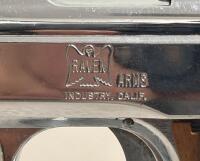 Raven Arms MP-25 Chrome .25 ACP Semiautomatic Pistol, 2.5" Barrel, Wood Grips, SN 1037157 - 6