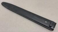 Swiss M1957 Bayonet for STGW 57, Wenger, 9.5" Steel Blade, Scabbard & Frog Included - 5